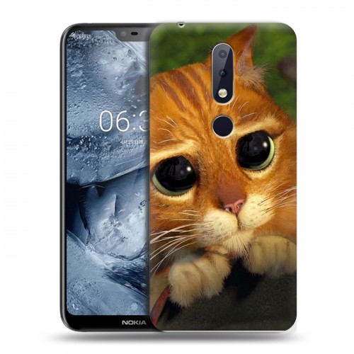 Дизайнерский пластиковый чехол для Nokia 6.1 Plus Шрек