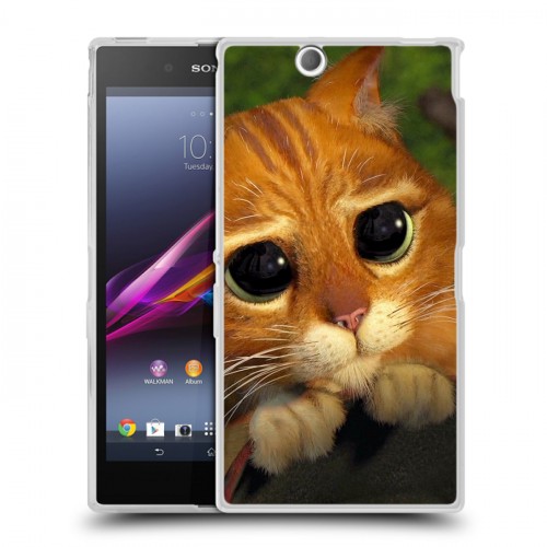 Дизайнерский пластиковый чехол для Sony Xperia Z Ultra  Шрек