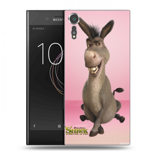 Дизайнерский пластиковый чехол для Sony Xperia XZs Шрек