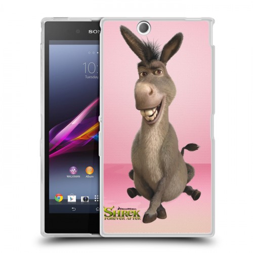 Дизайнерский пластиковый чехол для Sony Xperia Z Ultra  Шрек