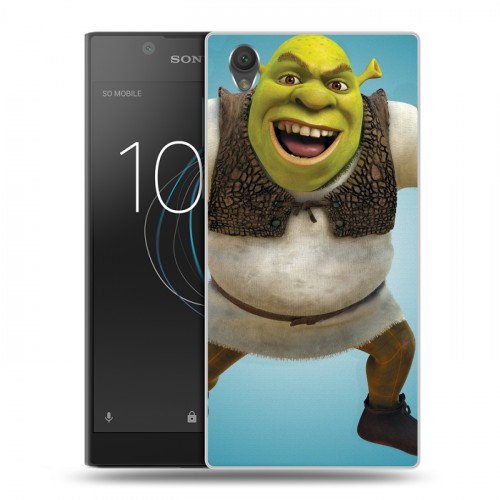 Дизайнерский пластиковый чехол для Sony Xperia L1 Шрек