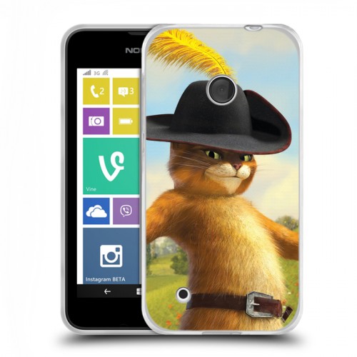 Дизайнерский пластиковый чехол для Nokia Lumia 530 Шрек