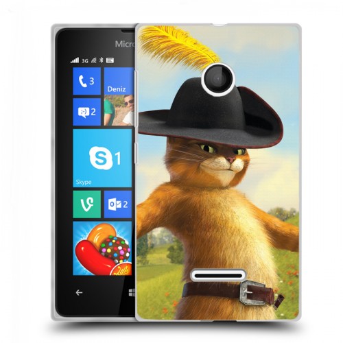 Дизайнерский пластиковый чехол для Microsoft Lumia 435 Шрек