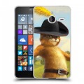Дизайнерский пластиковый чехол для Microsoft Lumia 640 XL Шрек
