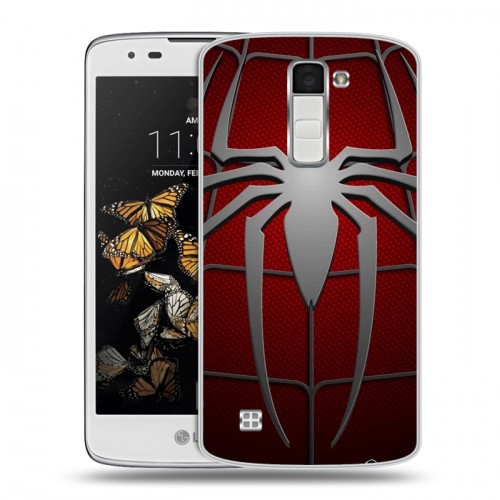 Дизайнерский пластиковый чехол для LG K8 Человек-паук