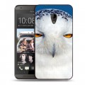 Дизайнерский пластиковый чехол для HTC Desire 700 Совы