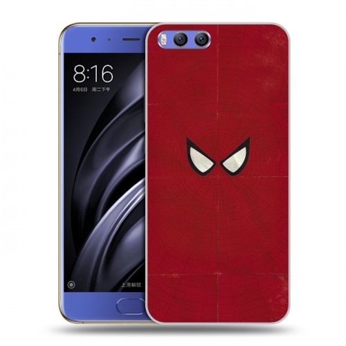 Дизайнерский пластиковый чехол для Xiaomi Mi6 Человек-паук