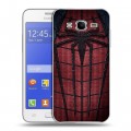Дизайнерский пластиковый чехол для Samsung Galaxy J7 Человек-паук