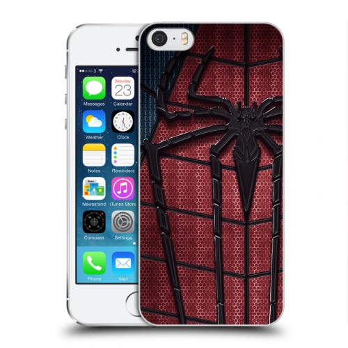 Дизайнерский пластиковый чехол для Iphone 5s Человек-паук