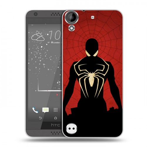 Дизайнерский пластиковый чехол для HTC Desire 530 Человек-паук