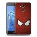 Дизайнерский пластиковый чехол для Huawei Honor 6C Pro Человек-паук