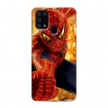Дизайнерский силиконовый чехол для Samsung Galaxy M31 Человек-паук