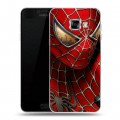 Дизайнерский пластиковый чехол для Samsung Galaxy C5 Человек-паук