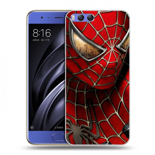 Дизайнерский пластиковый чехол для Xiaomi Mi6 Человек-паук