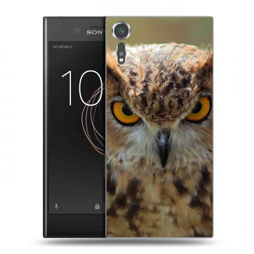 Дизайнерский пластиковый чехол для Sony Xperia XZs Совы