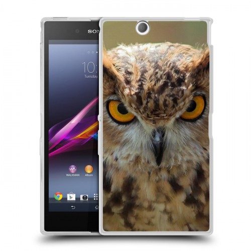 Дизайнерский пластиковый чехол для Sony Xperia Z Ultra  Совы