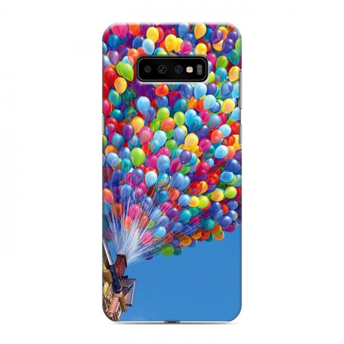 Дизайнерский пластиковый чехол для Samsung Galaxy S10 Plus Вверх