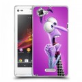 Дизайнерский пластиковый чехол для Sony Xperia L Головоломка