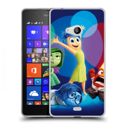 Дизайнерский пластиковый чехол для Microsoft Lumia 540 Головоломка