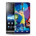 Дизайнерский пластиковый чехол для Sony Xperia S Головоломка