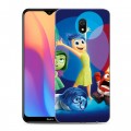 Дизайнерский силиконовый с усиленными углами чехол для Xiaomi RedMi 8A Головоломка