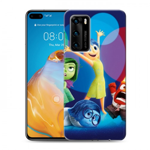 Дизайнерский пластиковый чехол для Huawei P40 Головоломка