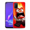 Дизайнерский пластиковый чехол для OPPO A52 Головоломка