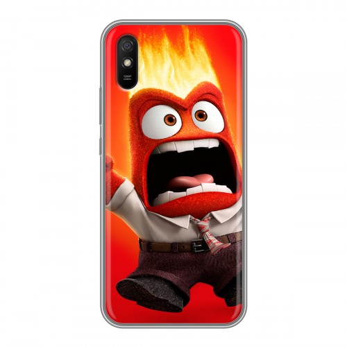 Дизайнерский силиконовый с усиленными углами чехол для Xiaomi RedMi 9A Головоломка