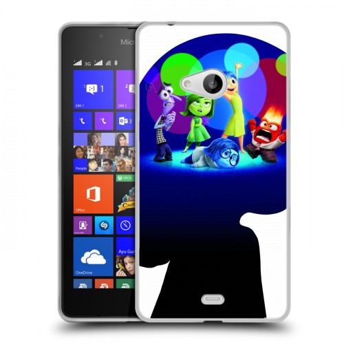 Дизайнерский пластиковый чехол для Microsoft Lumia 540 Головоломка