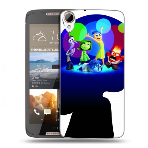 Дизайнерский пластиковый чехол для HTC Desire 828 Головоломка