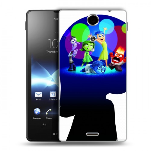 Дизайнерский пластиковый чехол для Sony Xperia TX Головоломка