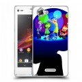 Дизайнерский пластиковый чехол для Sony Xperia L Головоломка