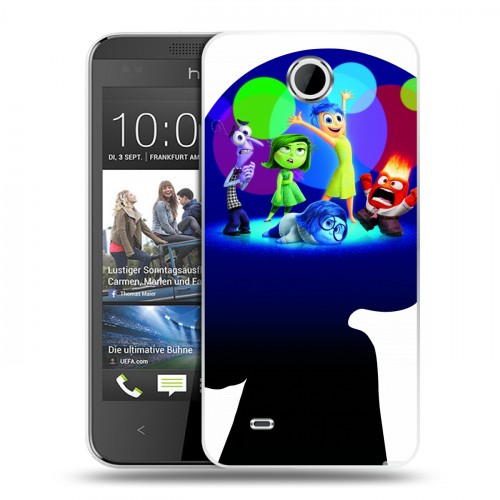 Дизайнерский силиконовый чехол для HTC Desire 300 Головоломка