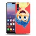 Дизайнерский силиконовый с усиленными углами чехол для Huawei P20 Pro Головоломка