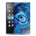 Дизайнерский пластиковый чехол для Sony Xperia acro S Головоломка