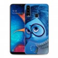 Дизайнерский пластиковый чехол для Samsung Galaxy A20s Головоломка