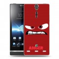 Дизайнерский пластиковый чехол для Sony Xperia S Головоломка