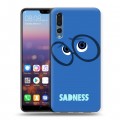 Дизайнерский силиконовый с усиленными углами чехол для Huawei P20 Pro Головоломка