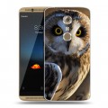 Дизайнерский пластиковый чехол для ZTE Axon 7 Совы