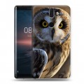 Дизайнерский силиконовый чехол для Nokia 8 Sirocco Совы