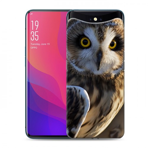 Дизайнерский силиконовый чехол для OPPO Find X Совы