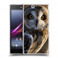 Дизайнерский пластиковый чехол для Sony Xperia Z Ultra  Совы