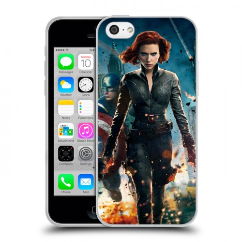 Дизайнерский пластиковый чехол для Iphone 5c Мстители