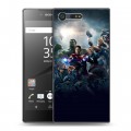 Дизайнерский пластиковый чехол для Sony Xperia X Compact Мстители