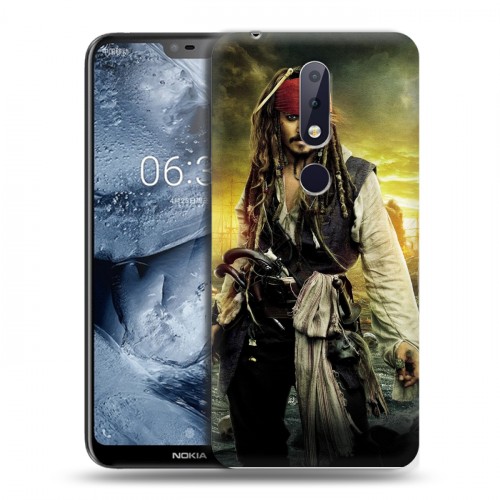 Дизайнерский пластиковый чехол для Nokia 6.1 Plus Пираты