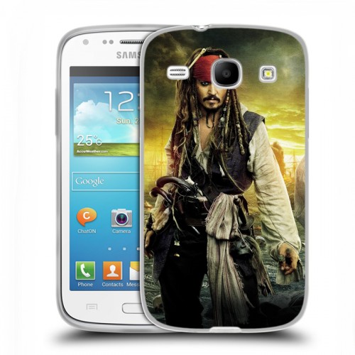 Дизайнерский пластиковый чехол для Samsung Galaxy Core Пираты