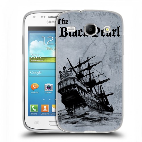 Дизайнерский силиконовый чехол для Samsung Galaxy Core Пираты