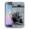 Дизайнерский пластиковый чехол для Samsung Galaxy S6 Edge Пираты