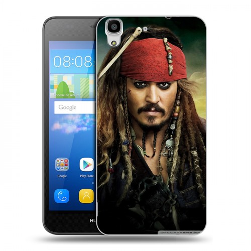 Дизайнерский пластиковый чехол для Huawei Y6 Пираты