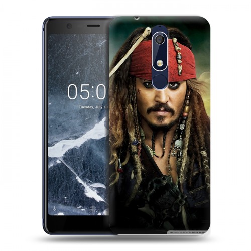 Дизайнерский пластиковый чехол для Nokia 5.1 Пираты